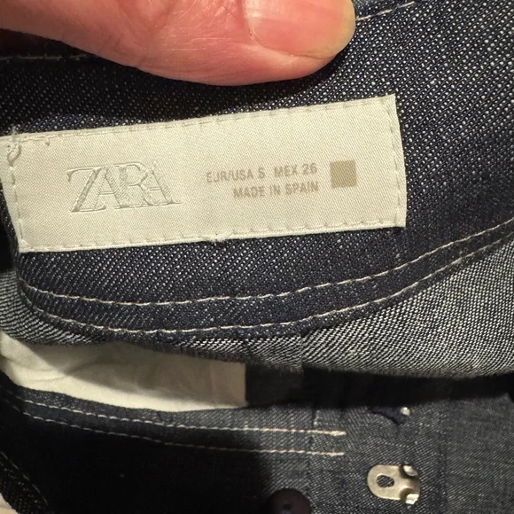 Zara Indigo Denim Jacket and Pants Set - Picture 7 of 7